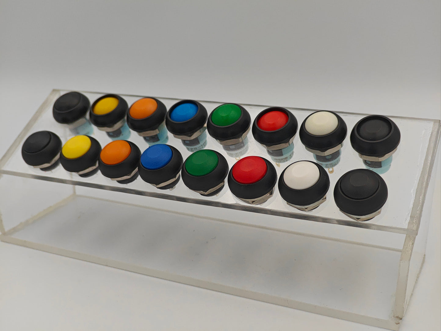 Profiled Handle Plate Buttons